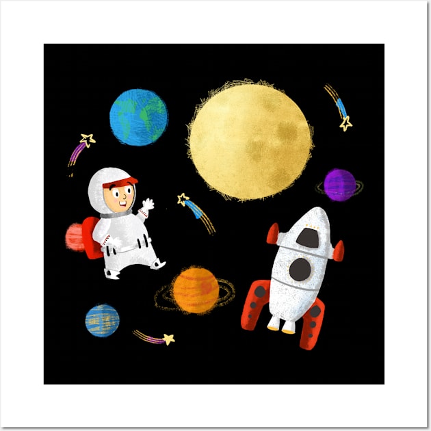 Outta Space Wall Art by Mary Mastren